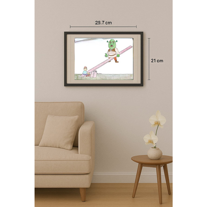 Mehrdad Samadi Zakaria 29x21cm Original Cartoon BOD00001