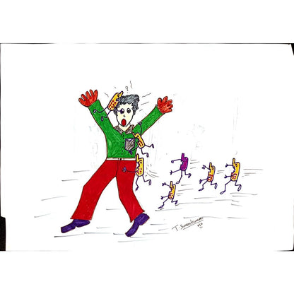 Mehrdad Samadi Zakaria 29x21cm Original Cartoon BOD00001