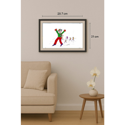 Mehrdad Samadi Zakaria 29x21cm Original Cartoon BOD00001