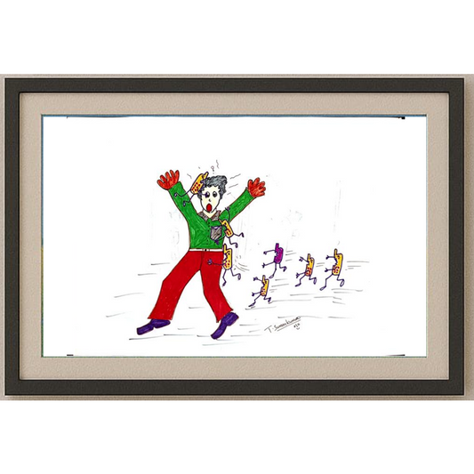 Mehrdad Samadi Zakaria 29x21cm Original Cartoon BOD00001