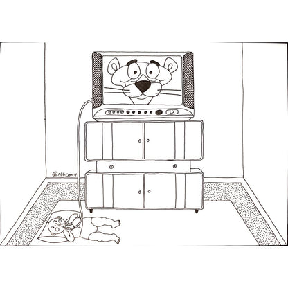 Mehrdad Samadi Zakaria 29x21cm Original Cartoon BOD00001