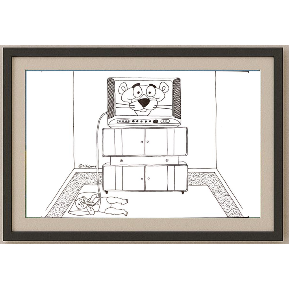 Mehrdad Samadi Zakaria 29x21cm Original Cartoon BOD00001