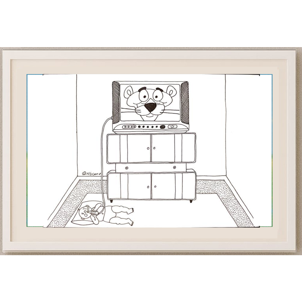 Mehrdad Samadi Zakaria 29x21cm Original Cartoon BOD00001