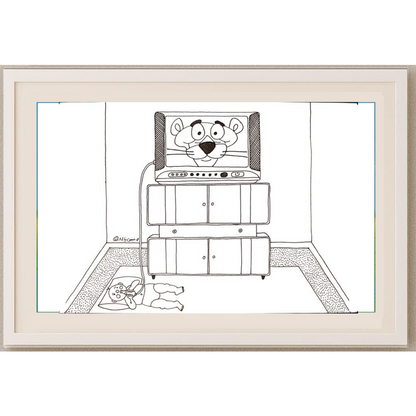 Mehrdad Samadi Zakaria 29x21cm Original Cartoon BOD00001