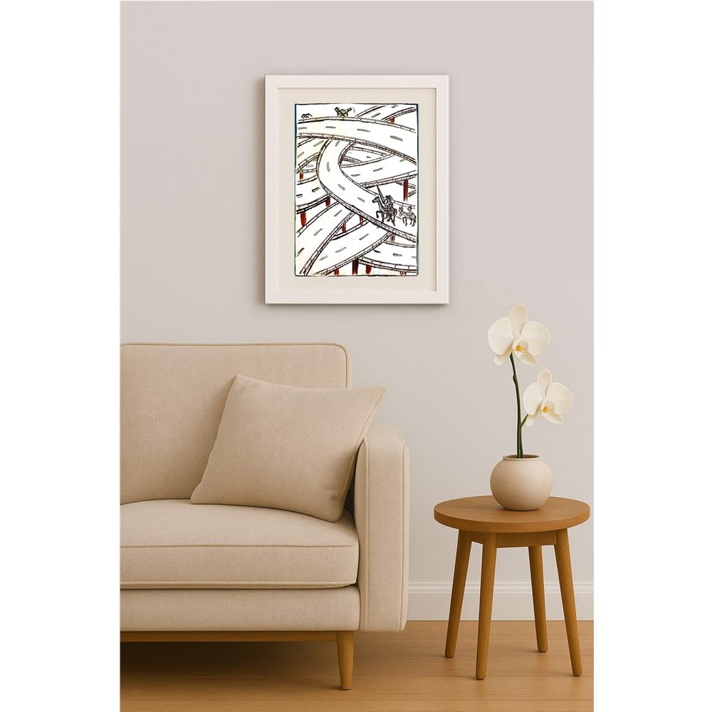 Mehrdad Samadi Zakaria 29x21cm Original Cartoon BOD00001