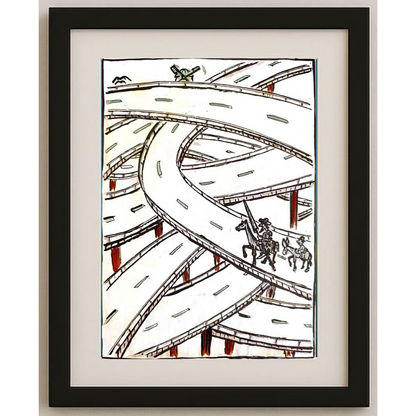 Mehrdad Samadi Zakaria 29x21cm Original Cartoon BOD00001