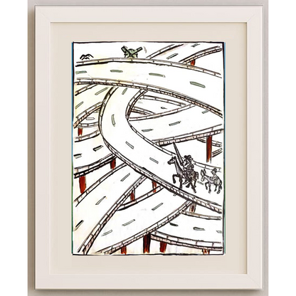 Mehrdad Samadi Zakaria 29x21cm Original Cartoon BOD00001