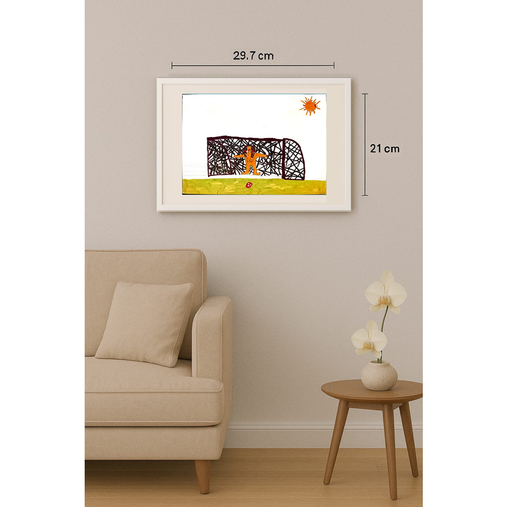 Milovahovic Boben 29x21cm Original Cartoon BOD00080