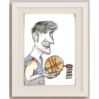 Popovic Pable 29x21cm Original Cartoon BOD00081