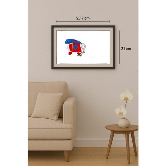 Milan Bisevoc 29x21cm Original Cartoon BOD00082