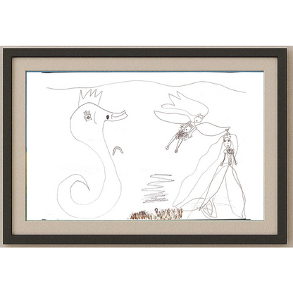 Nadia Starcevic 29x21cm Original Cartoon BOD00085