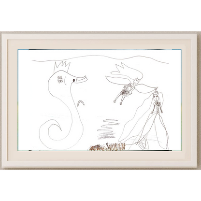 Nadia Starcevic 29x21cm Original Cartoon BOD00085