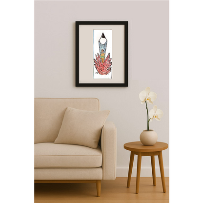 Mileta Milaradovic 29x11cm Original Cartoon BOD00086