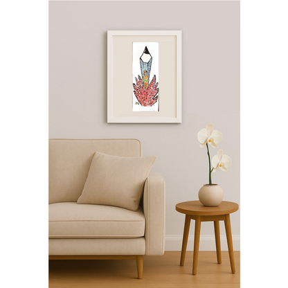 Mileta Milaradovic 29x11cm Original Cartoon BOD00086