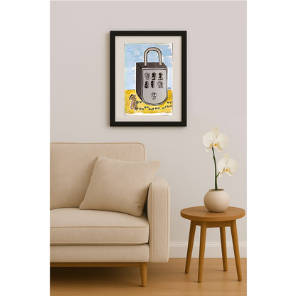 Mileta Milaradovic 29x18cm Original Cartoon BOD00087