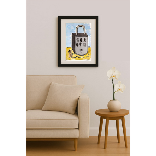 Mileta Milaradovic 29x18cm Original Cartoon BOD00087