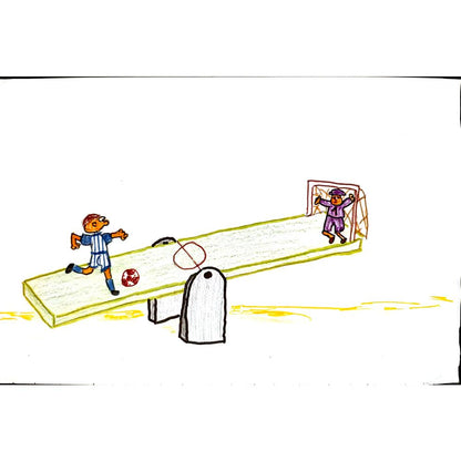 Dusan Petrovic 32x21cm Original Cartoon BOD00088