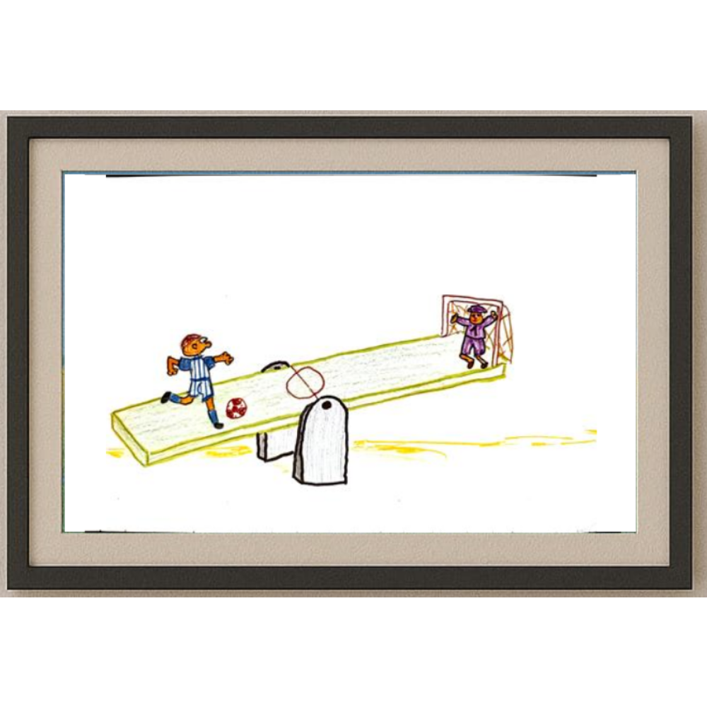 Dusan Petrovic 32x21cm Original Cartoon BOD00088