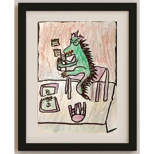 Iva Markovic 29x21cm Original Cartoon BOD00094