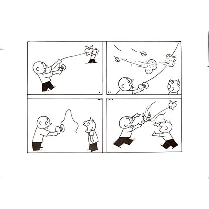 Yu Yangnan 29x21cm Orijinal Karikatür BOD00107