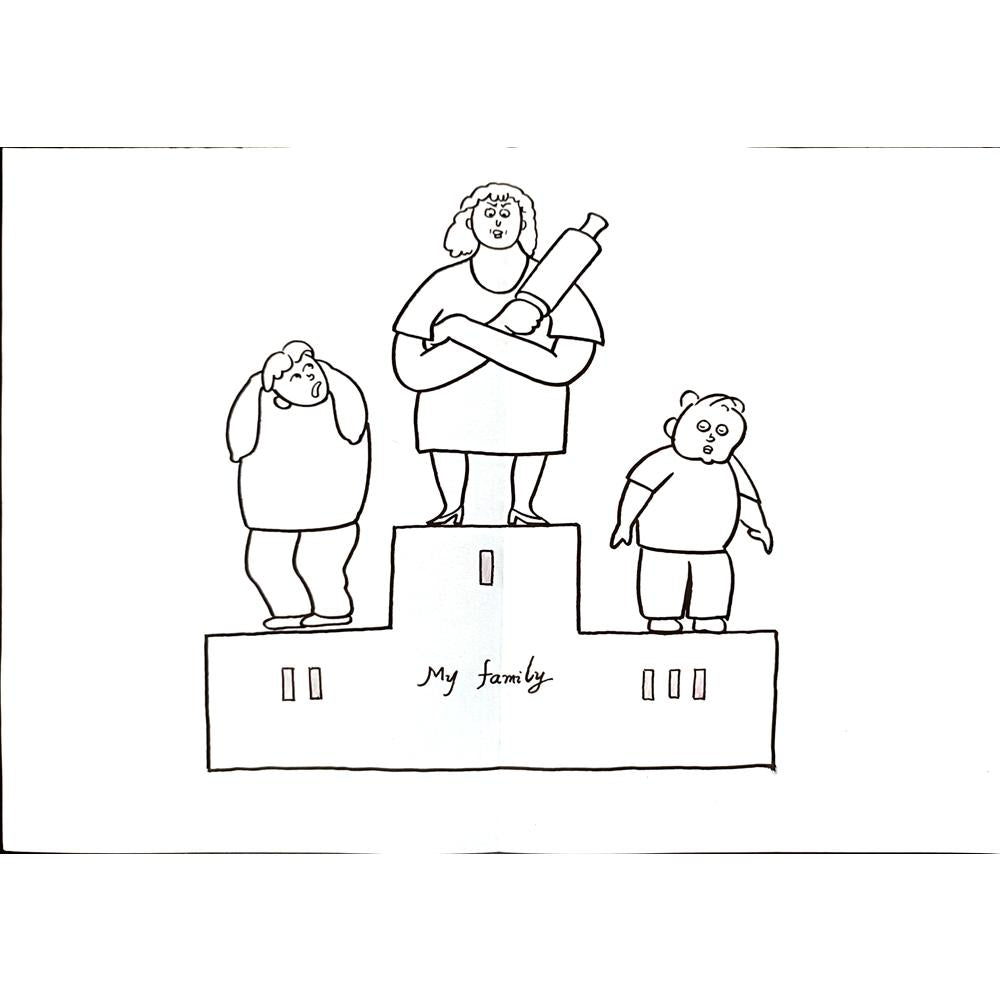 Feng Gui Bo 29x21cm Original Cartoon BOD00108