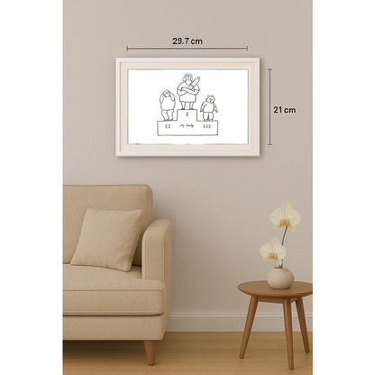 Feng Gui Bo 29x21cm Original Cartoon BOD00108