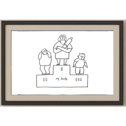 Feng Gui Bo 29x21cm Original Cartoon BOD00108