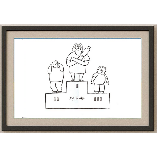 Feng Gui Bo 29x21cm Original Cartoon BOD00108