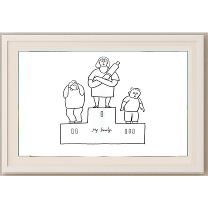 Feng Gui Bo 29x21cm Original Cartoon BOD00108