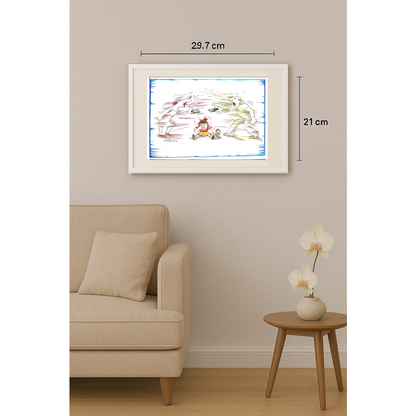 Wolfgang Schlegel 29x21cm Original Cartoon BOD00109
