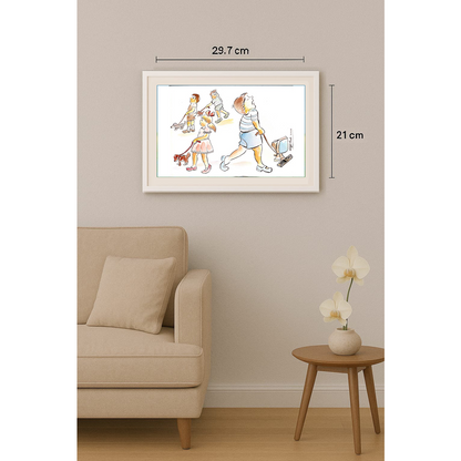 Tode Blazevski 29x21cm Original Cartoon BOD00111