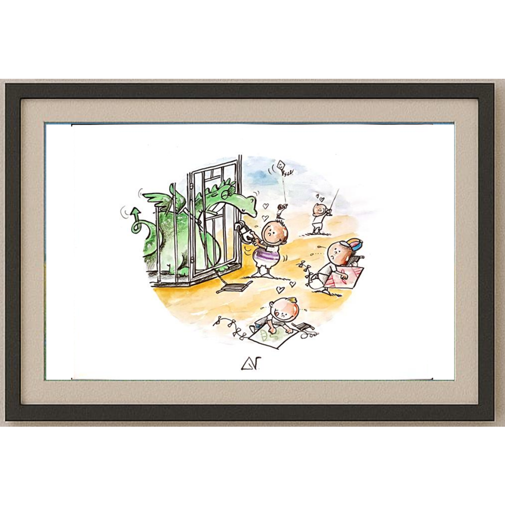 Novakov Goran 29x21cm Original Cartoon BOD00117