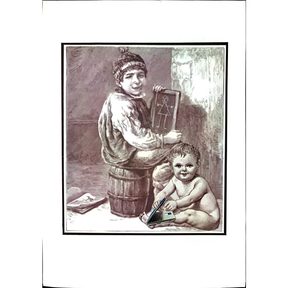 Pavel Taussig 29x21cm Orijinal Karikatür BOD00123