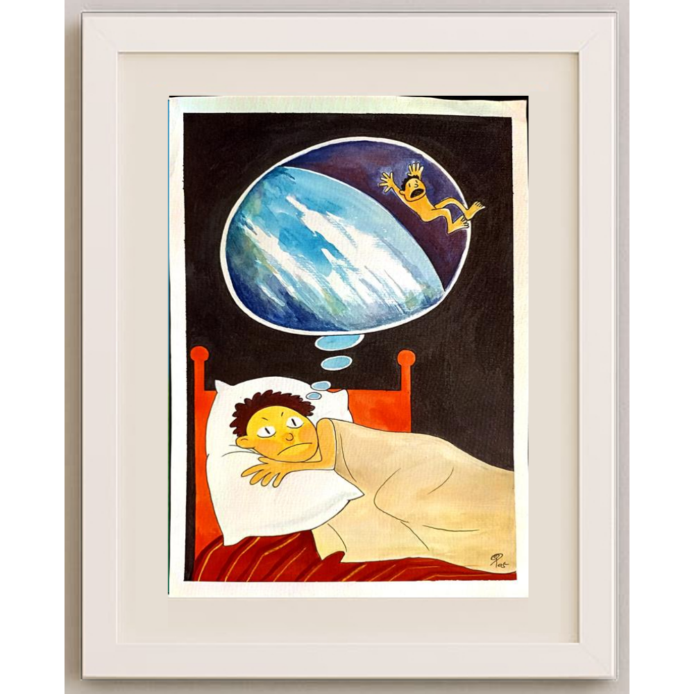 Babilig 29x21cm Orijinal Karikatür BOD00129