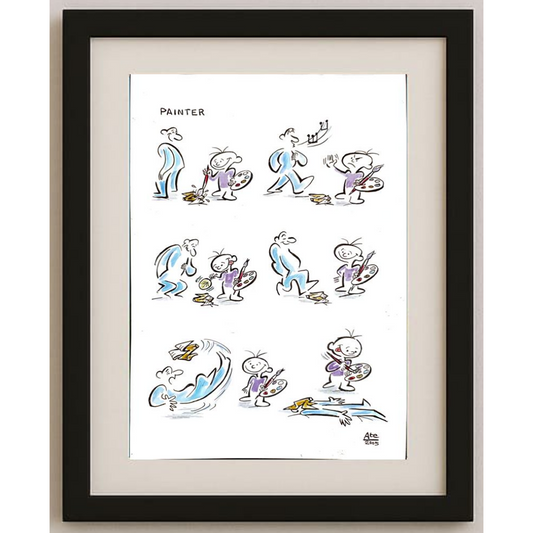 Tempesta Tastas 29x21cm Original Cartoon BOD00133