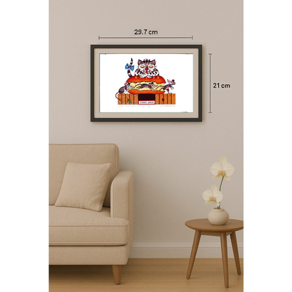 Maya Tcholakova 29x21cm Original Cartoon BOD00136