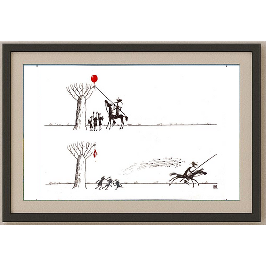 Marina Markevitch 29x21cm Original Cartoon BOD00137