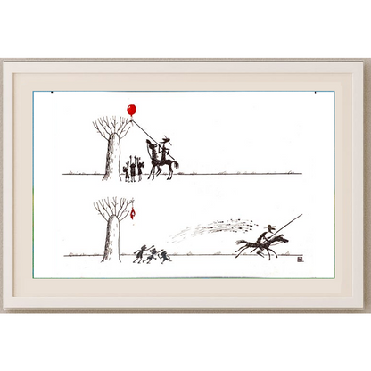 Marina Markevitch 29x21cm Original Cartoon BOD00137