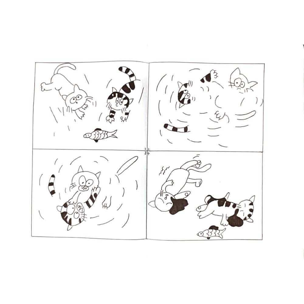 Guo Ziye 29x21cm Original Cartoon BOD00139