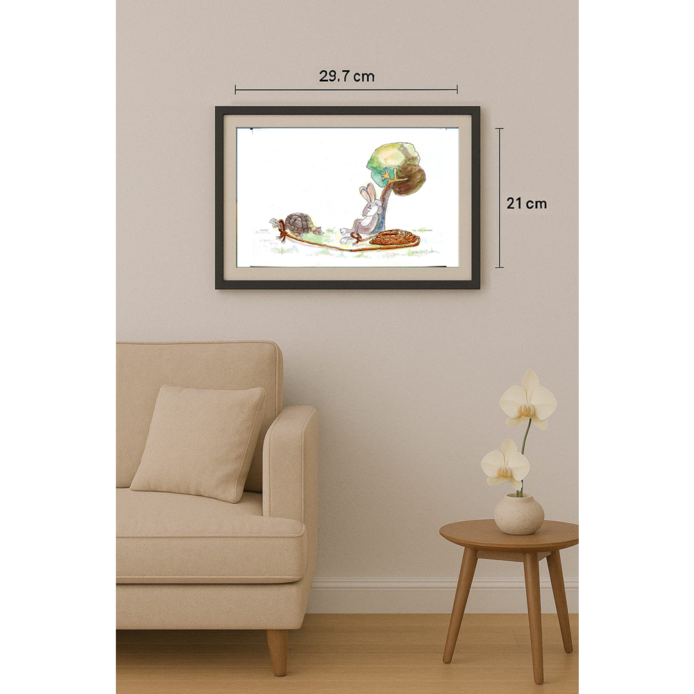 Bakoulis Seerafim 29x21cm Original Cartoon BOD00140