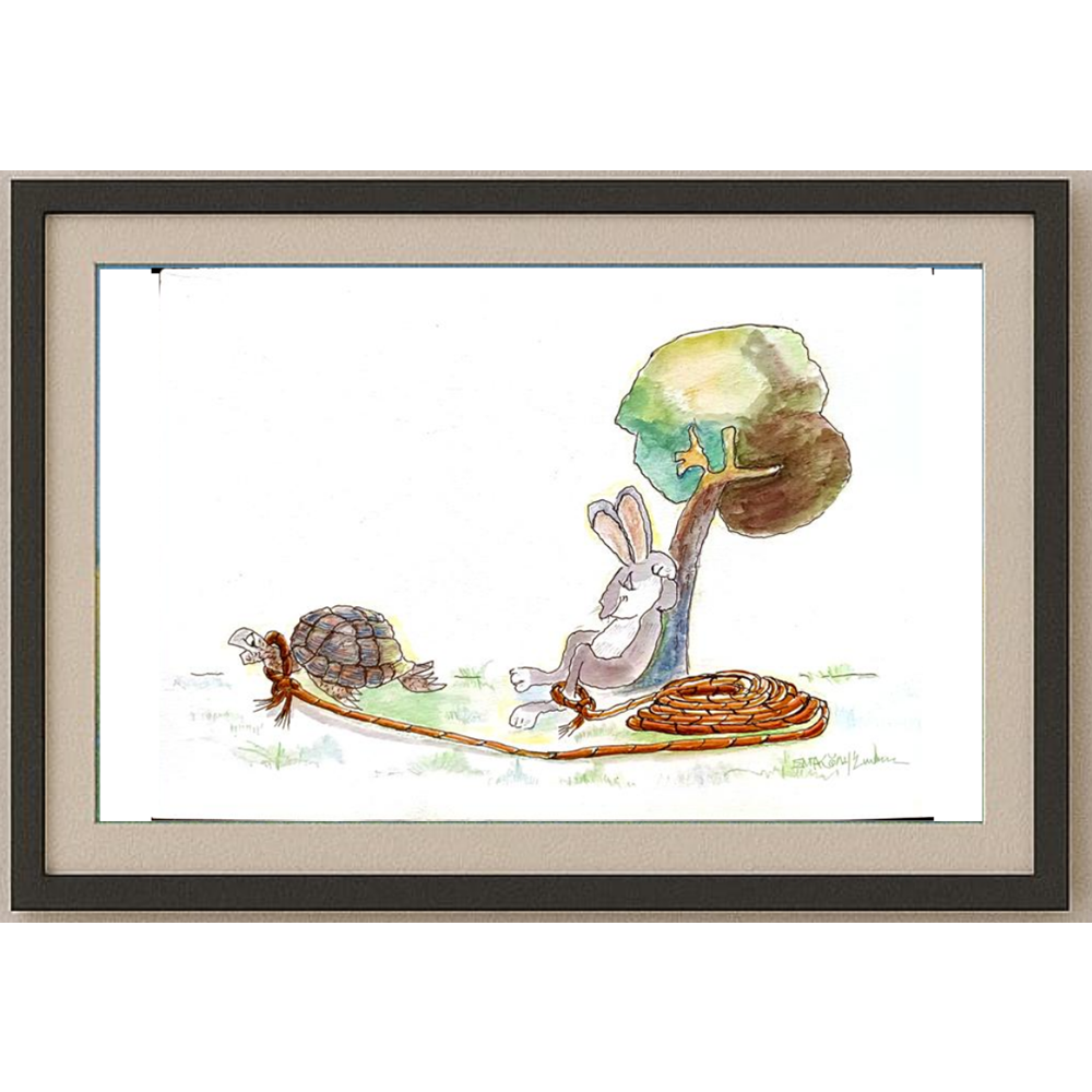 Bakoulis Seerafim 29x21cm Original Cartoon BOD00140