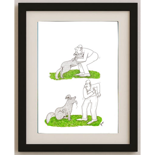 Borislav Hegedusic 29x21cm Original Cartoon BOD00143