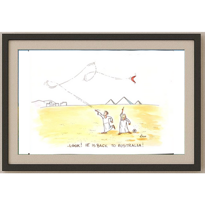 Josip Kovacevic 29x21cm Original Cartoon BOD00144