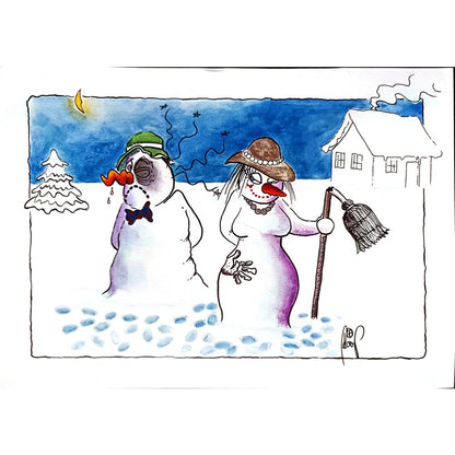 Oslovar Ivan 29x21cm Original Cartoon BOD00145