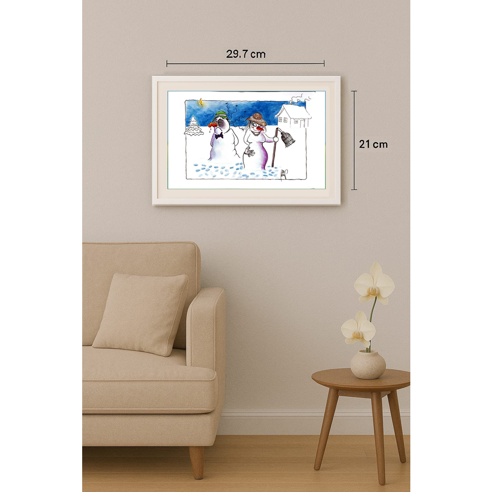 Oslovar Ivan 29x21cm Original Cartoon BOD00145