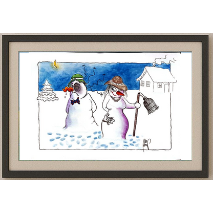 Oslovar Ivan 29x21cm Original Cartoon BOD00145