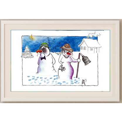 Oslovar Ivan 29x21cm Original Cartoon BOD00145