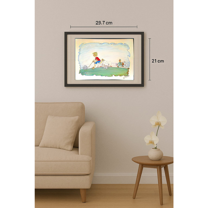 Jordan Popiliev 29x21cm Original Cartoon BOD00147