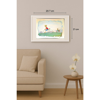 Jordan Popiliev 29x21cm Original Cartoon BOD00147