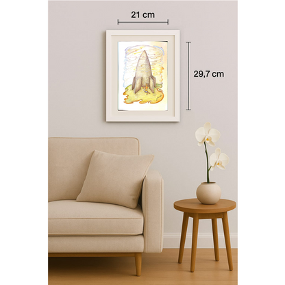 Jordan Popiliev 29x21cm Original Cartoon BOD00148